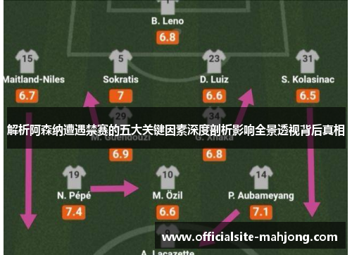 解析阿森纳遭遇禁赛的五大关键因素深度剖析影响全景透视背后真相